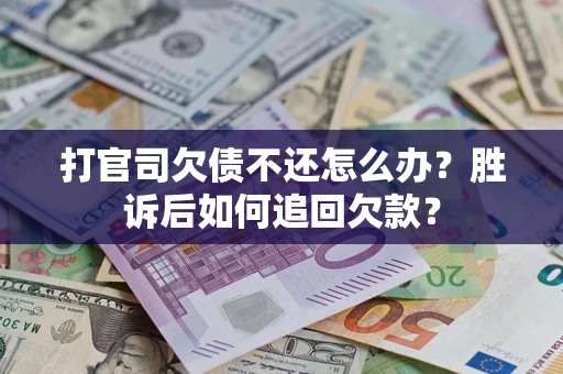武汉打官司欠债不还怎么办？胜诉后如何追回欠款？
